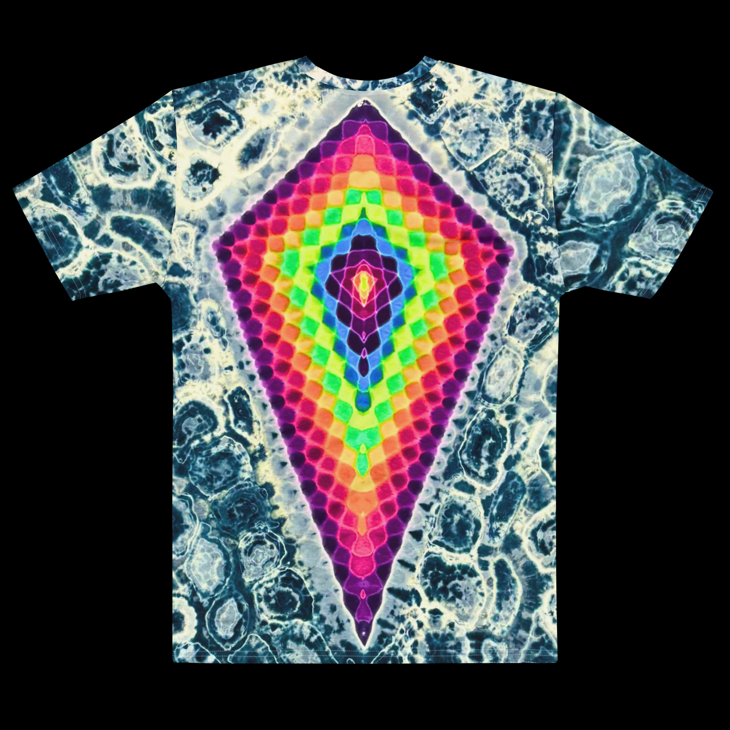 "Houston" by Riah Poly Print T-Shirt