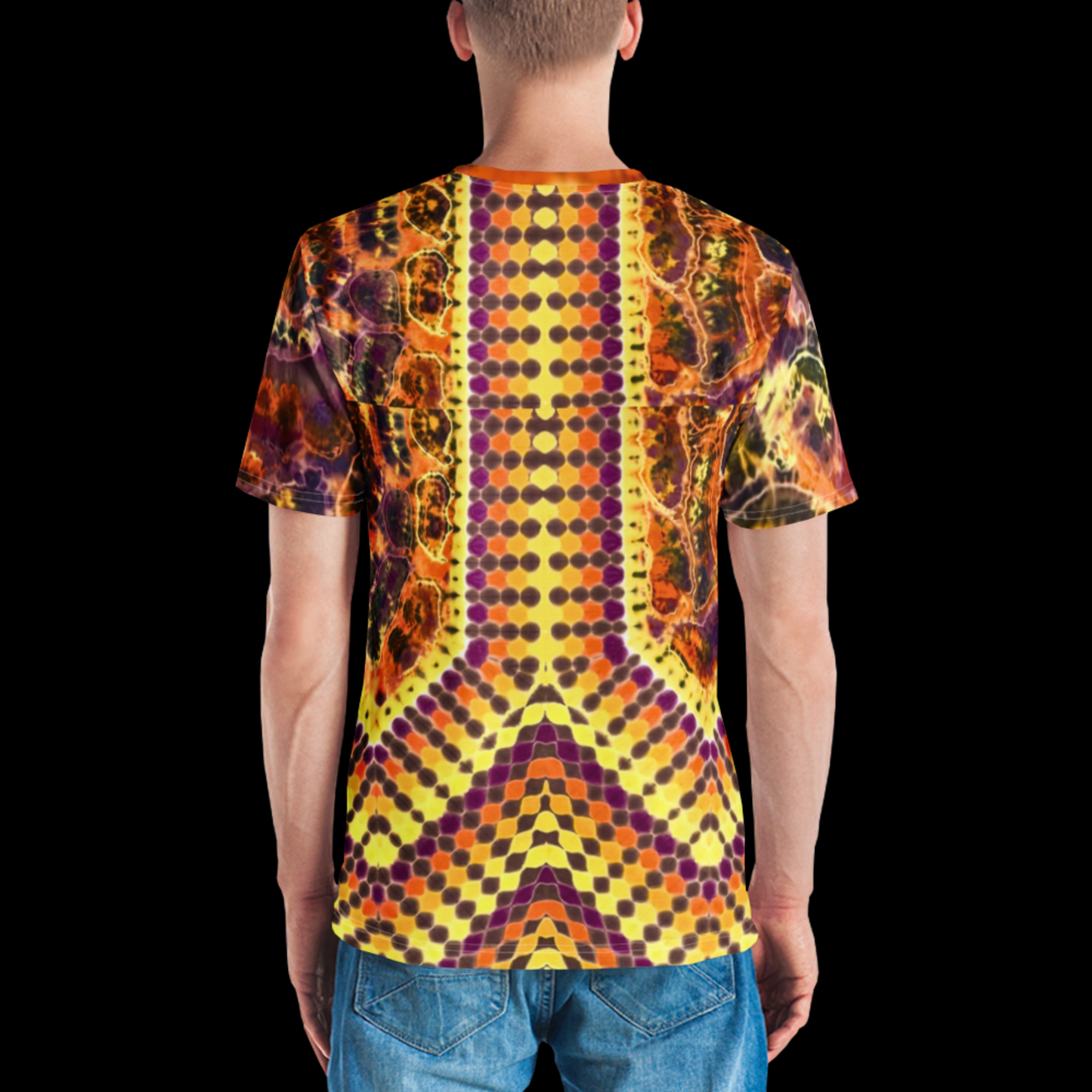 "Wolf" by Riah Poly Print T-Shirt