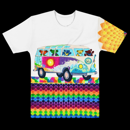 "A Grateful Day" Cotton Print T-Shirt