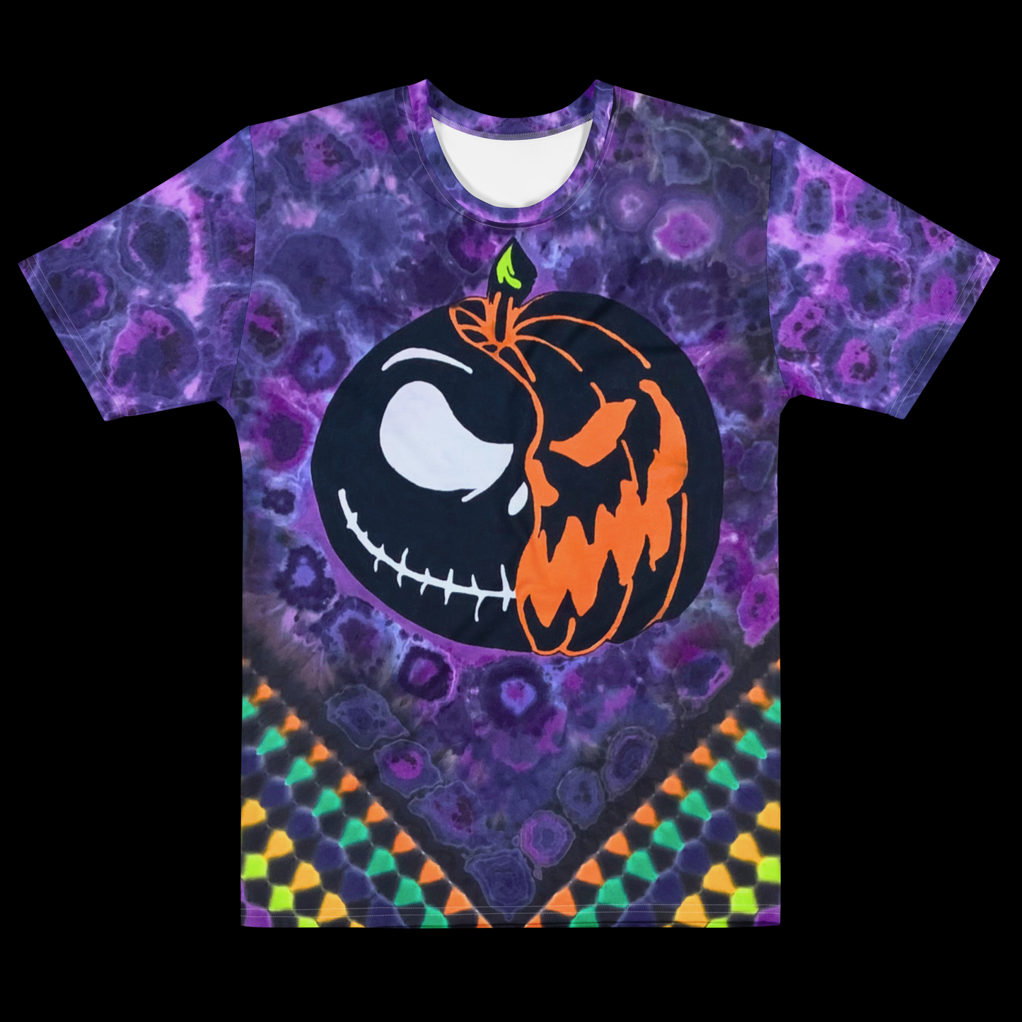 "The Pumpkin King" by Riah Cotton Print T-Shirt