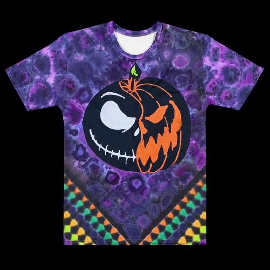 "The Pumpkin King" by Riah Cotton Print T-Shirt