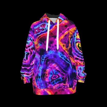 "The Phoenix Flame" Hooded Sweatshirt Print (NOT HAND TIED AND DYED)