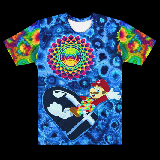 "High Score" Cotton Print T-Shirt