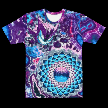 "Gengar Attacks" by Riah Cotton Print T-Shirt