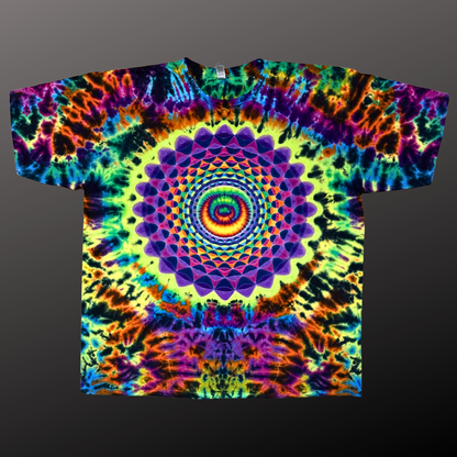 Original "Rainbow Haze" by Riah Tie Dye T-Shirt
