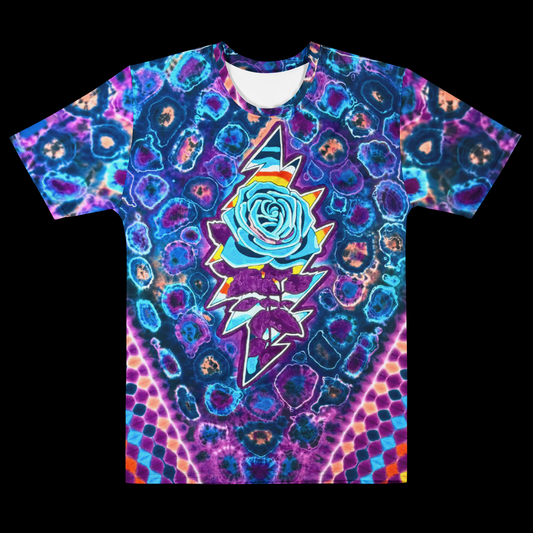 "Winterland Bloom" Poly Print T-Shirt