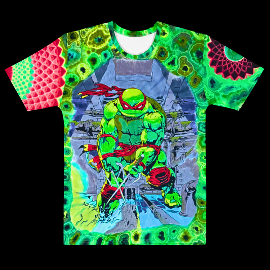 "RAPHAEL" Cotton Print T-Shirt (NOT HAND TIED AND DYED)