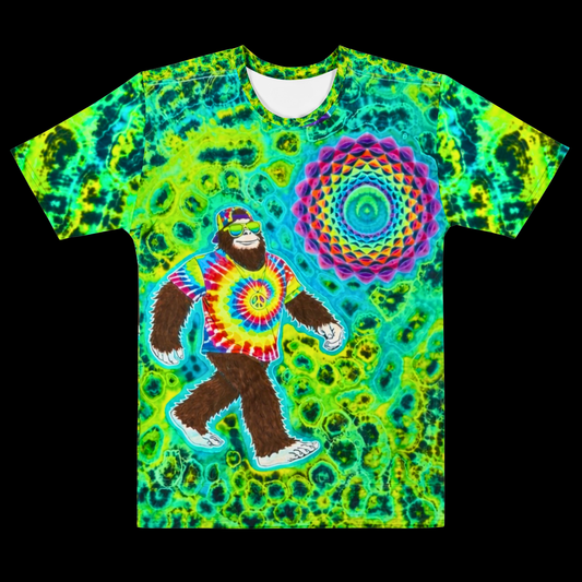 "Sasquatch Sunny" Poly Print T-Shirt