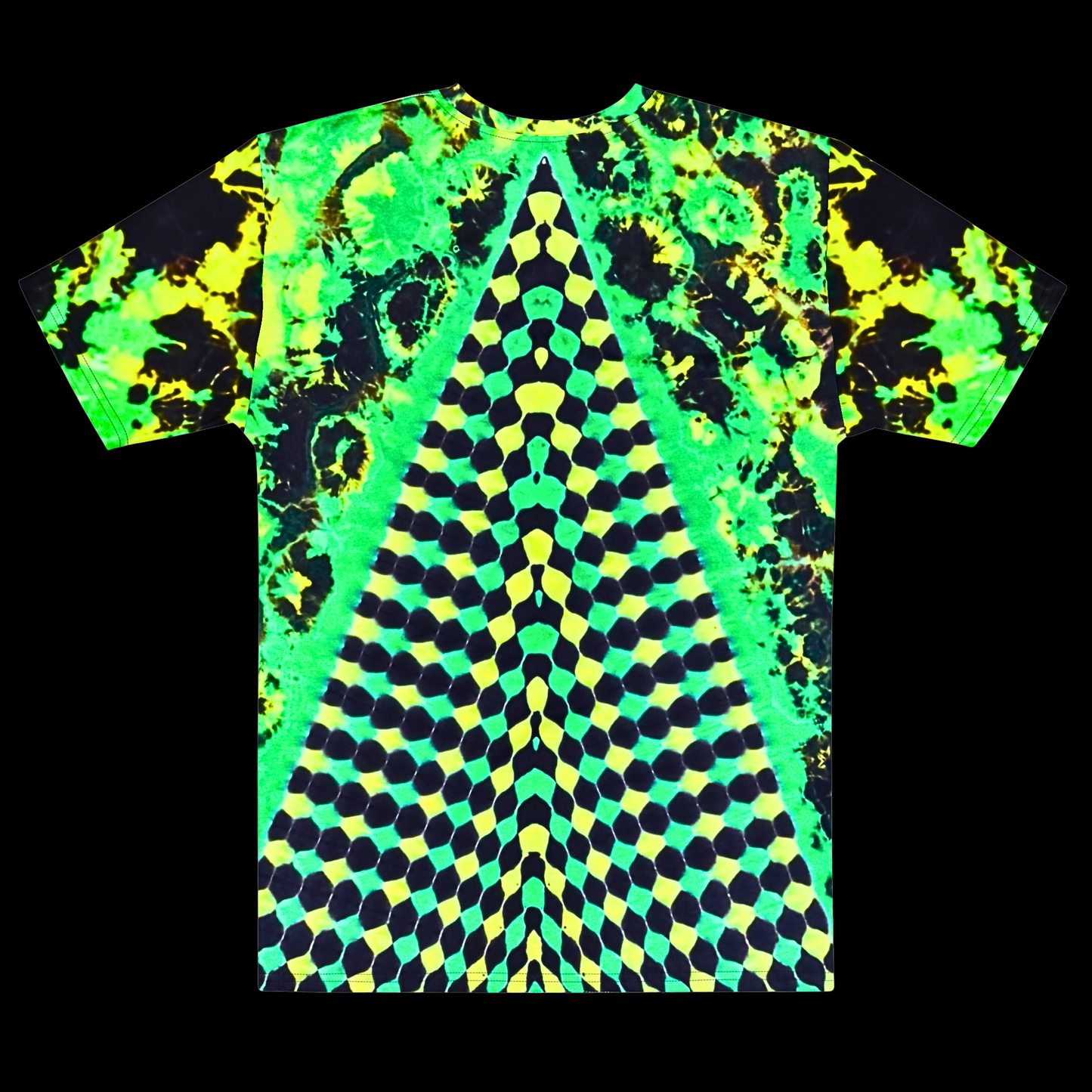 "Udder Worldly" Cotton Print T-Shirt (NOT HAND TIED AND DYED)