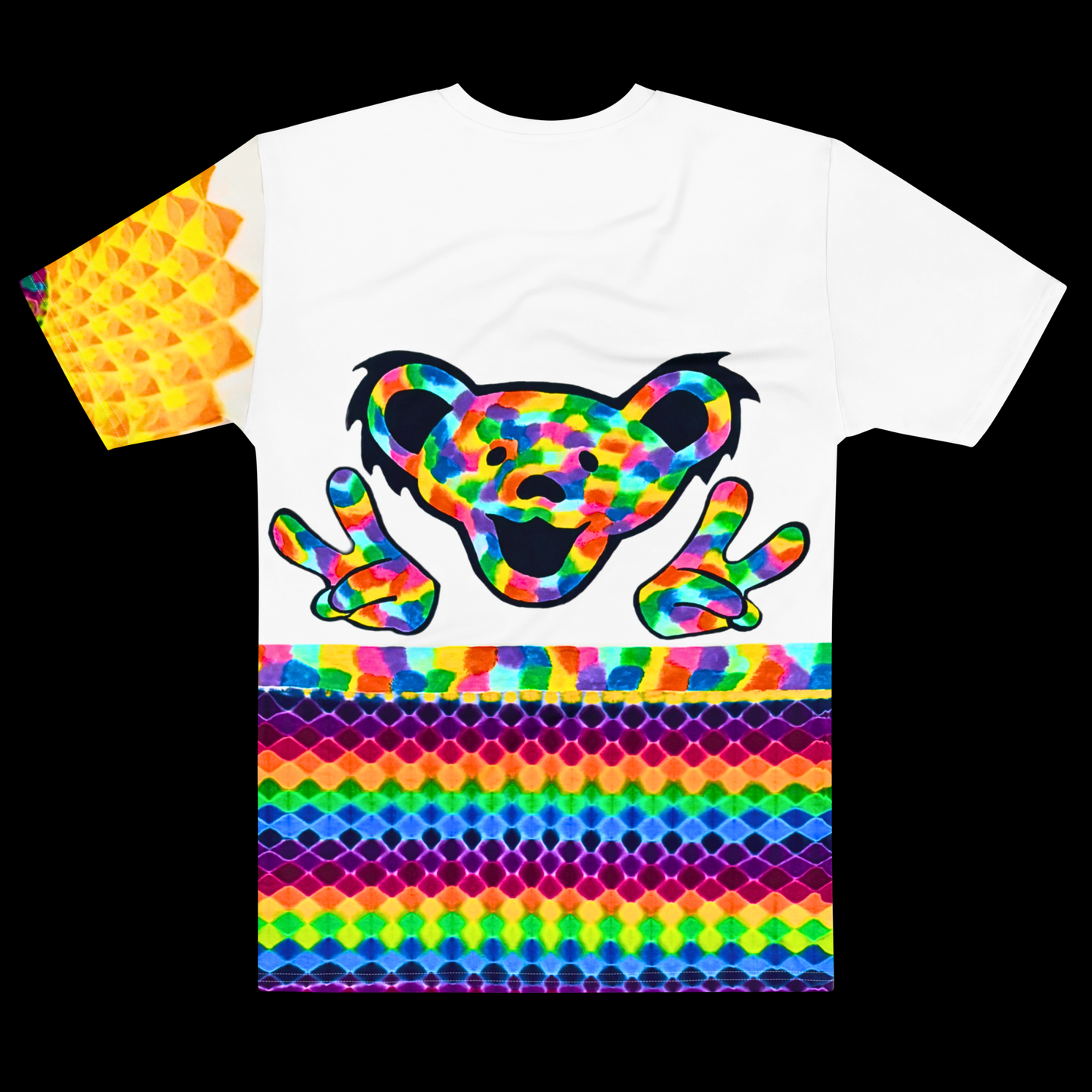 "A Grateful Day" by Riah Poly Print T-Shirt