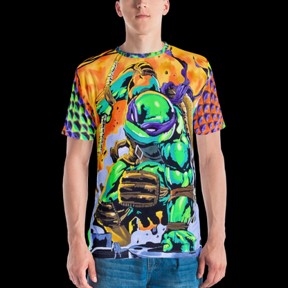 "Oh Donny" by Riah Cotton Print T-Shirt