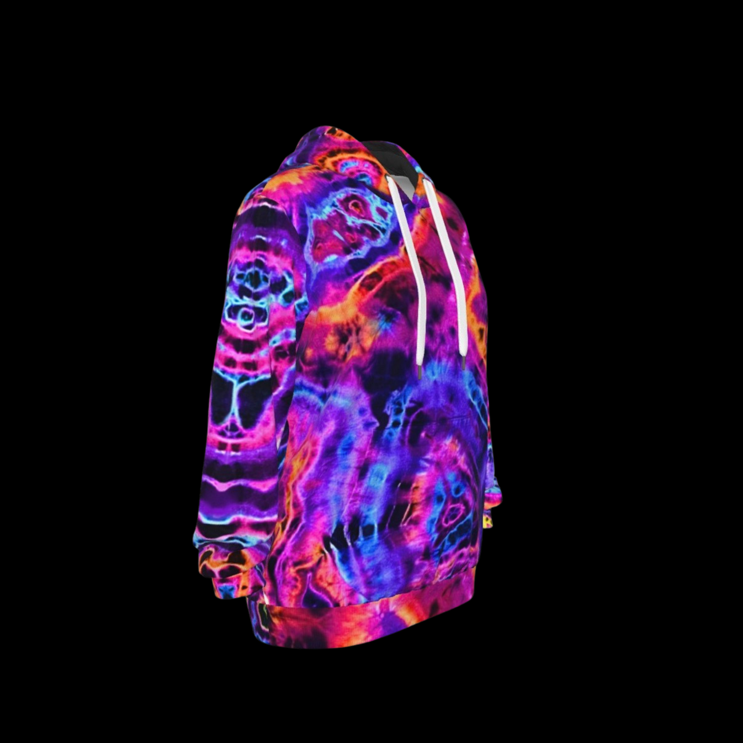 "The Phoenix Flame" Hooded Sweatshirt Print (NOT HAND TIED AND DYED)