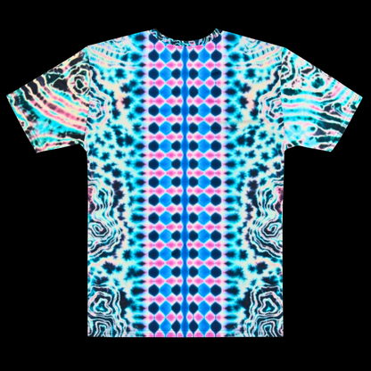 "Cosmic Wanderer" Cotton Print T-Shirt