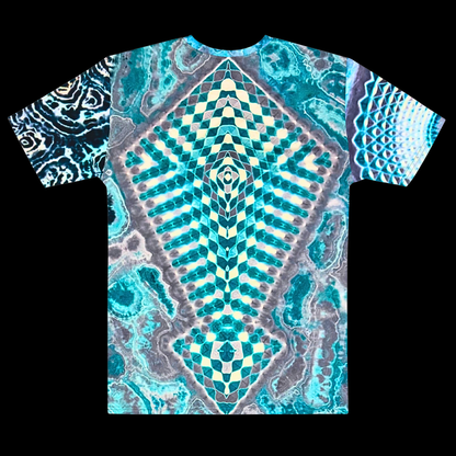 "Battle Champion" Cotton Print T-Shirt (NOT HAND TIED AND DYED)