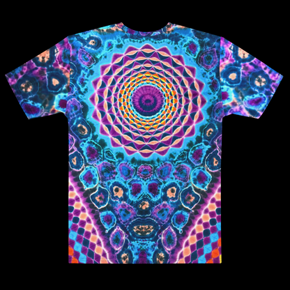 "Winterland Bloom" Poly Print T-Shirt