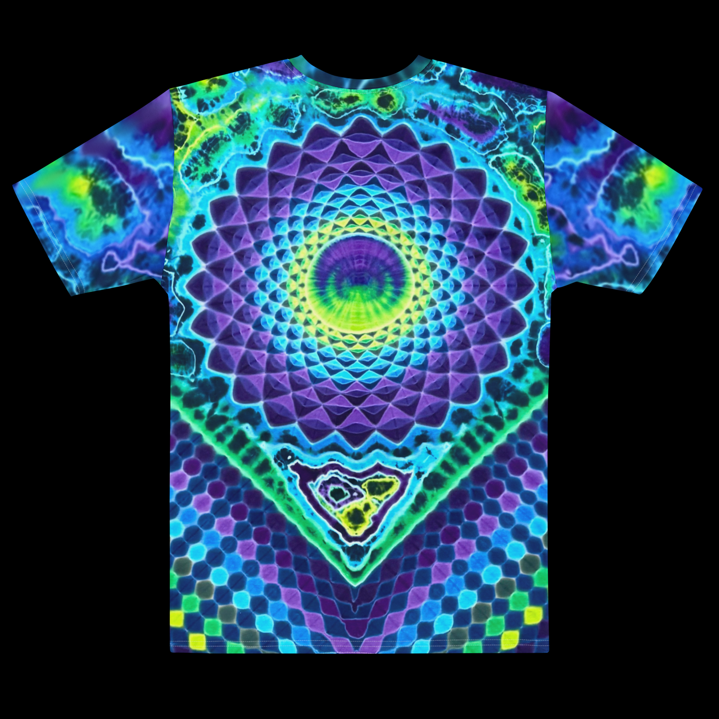 "Stealie Heater" by Riah Cotton Print T-Shirt