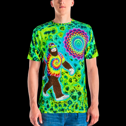 "Sasquatch Sunny" Cotton Print T-Shirt