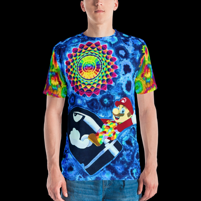 "High Score" Cotton Print T-Shirt