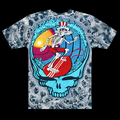 "Steal Your Waves" by Riah Cotton Print T-Shirt