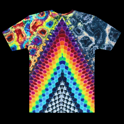 "Peek-A-Chu" by Riah Cotton Print T-Shirt