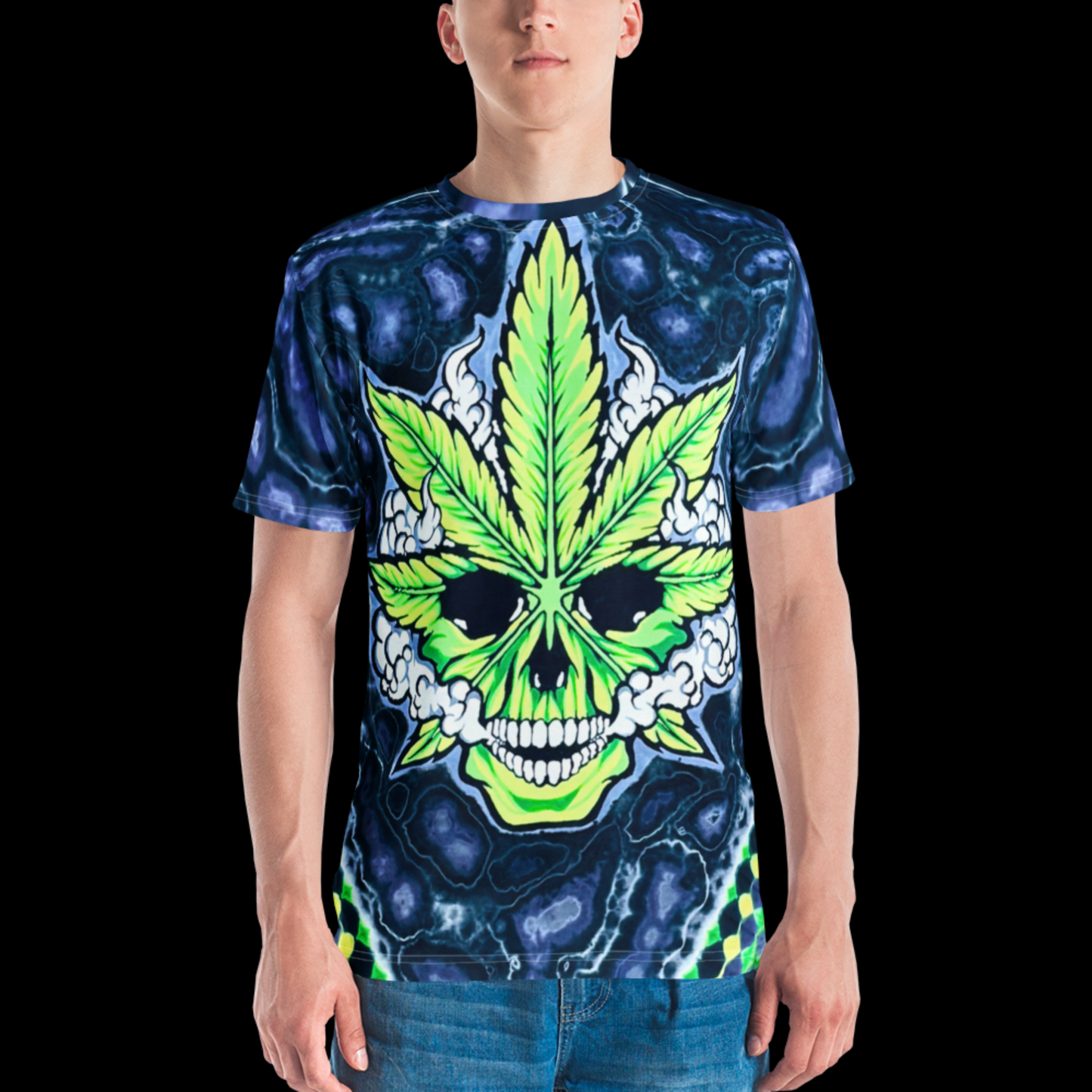 "Blaze" Cotton Print T-Shirt