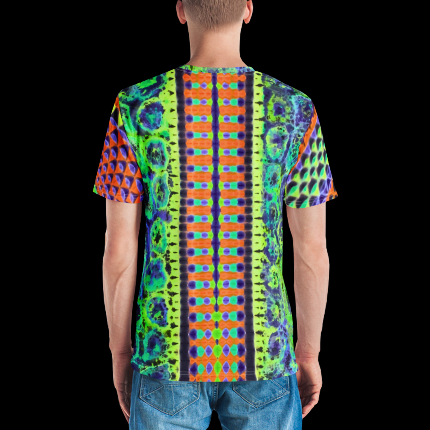 "Oh Donny" by Riah Cotton Print T-Shirt