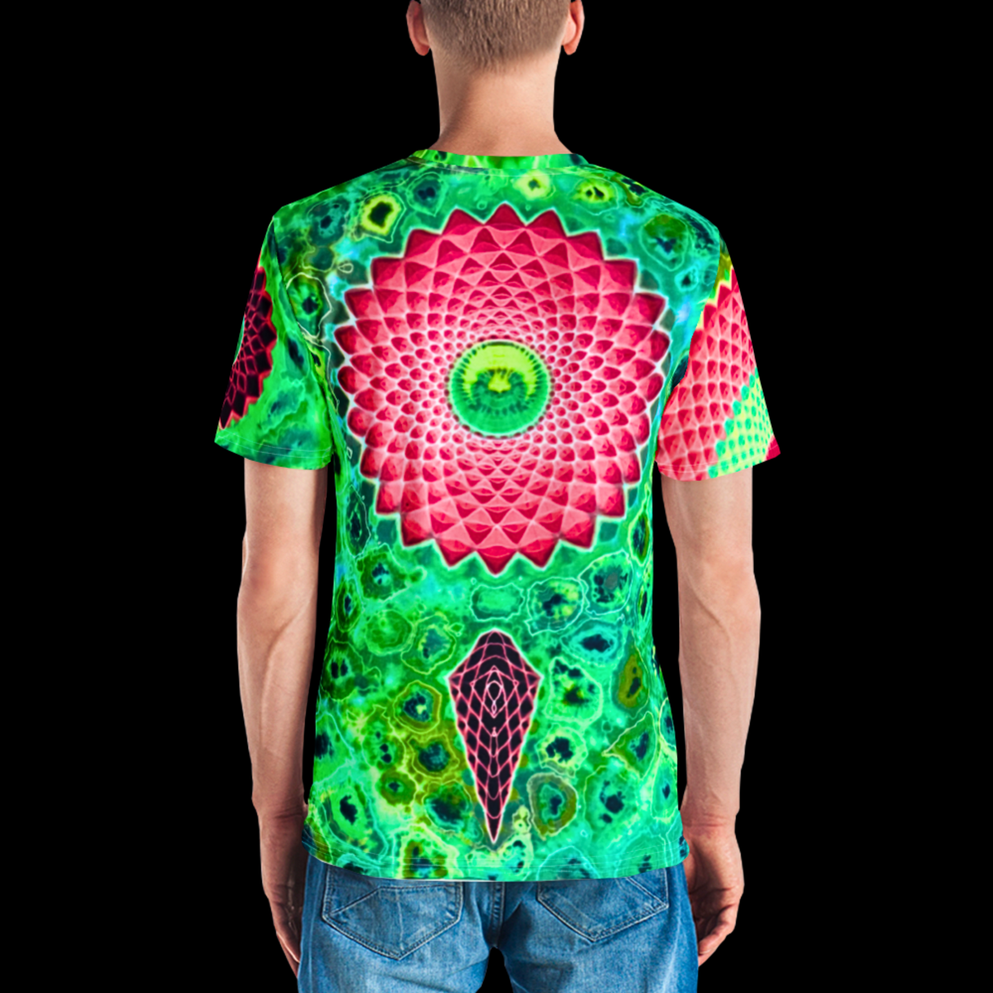 "RAPHAEL" Cotton Print T-Shirt (NOT HAND TIED AND DYED)