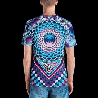 "Stealie Heater 2" by Riah Cotton Print T-Shirt