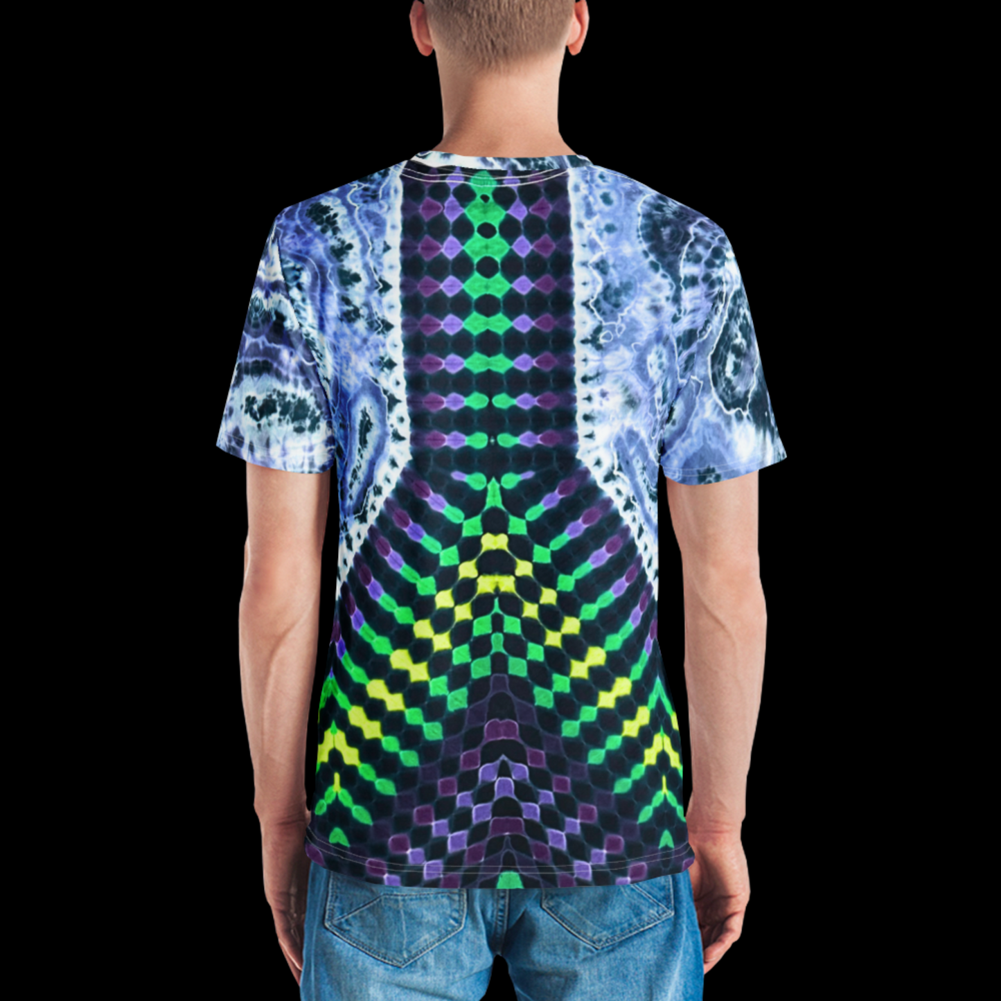 "Smash" by Riah Cotton Print T-Shirt