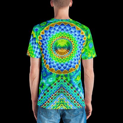 "Leo The Leader" by Riah Cotton Print T-Shirt