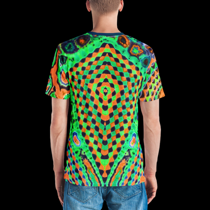 "Michelangelo" by Riah Cotton Print T-Shirt