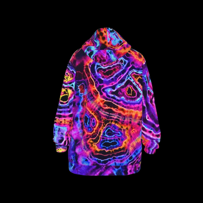 "The Phoenix Flame" Hooded Sweatshirt Print (NOT HAND TIED AND DYED)