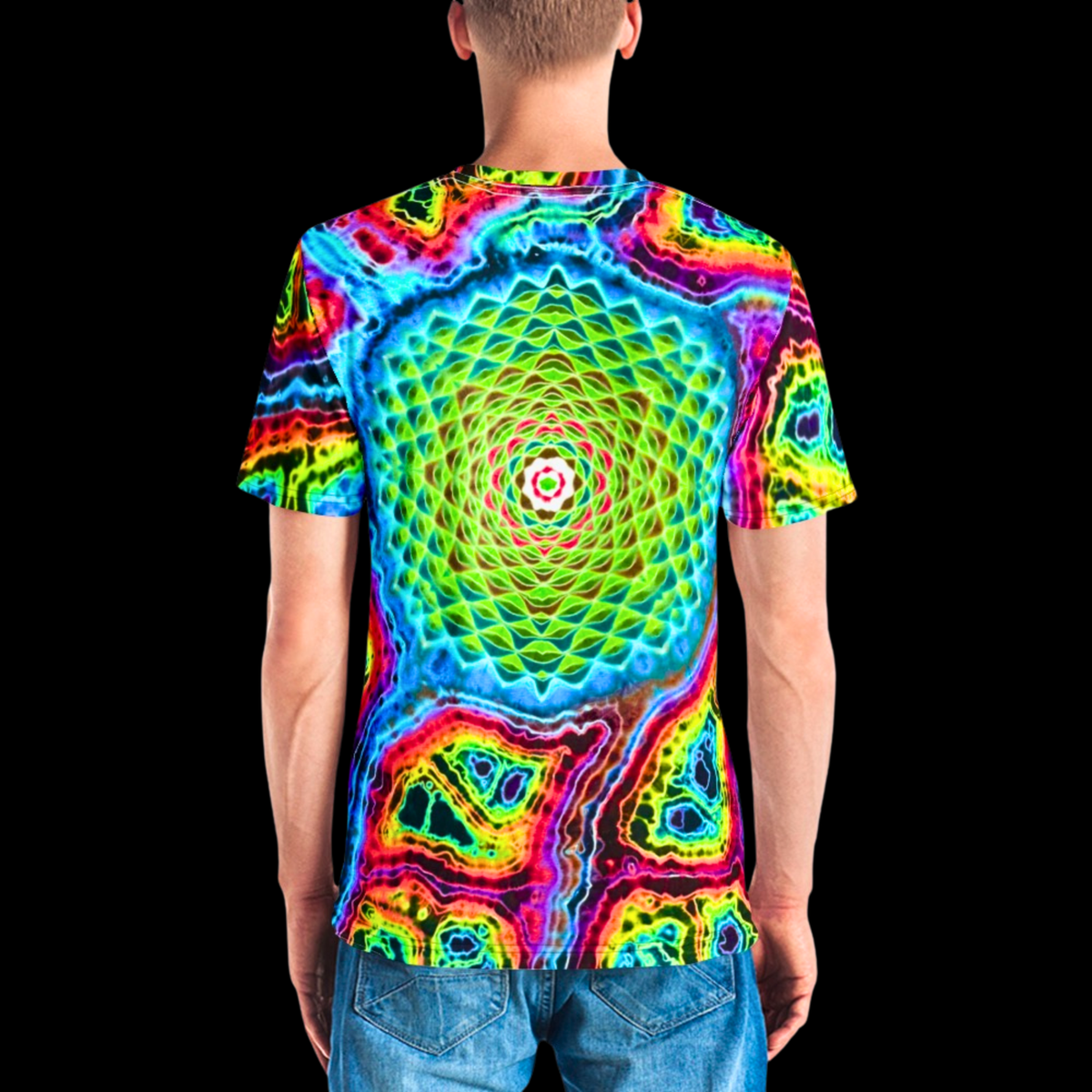"Yoshis Yummy Yantra" Poly Print T-Shirt