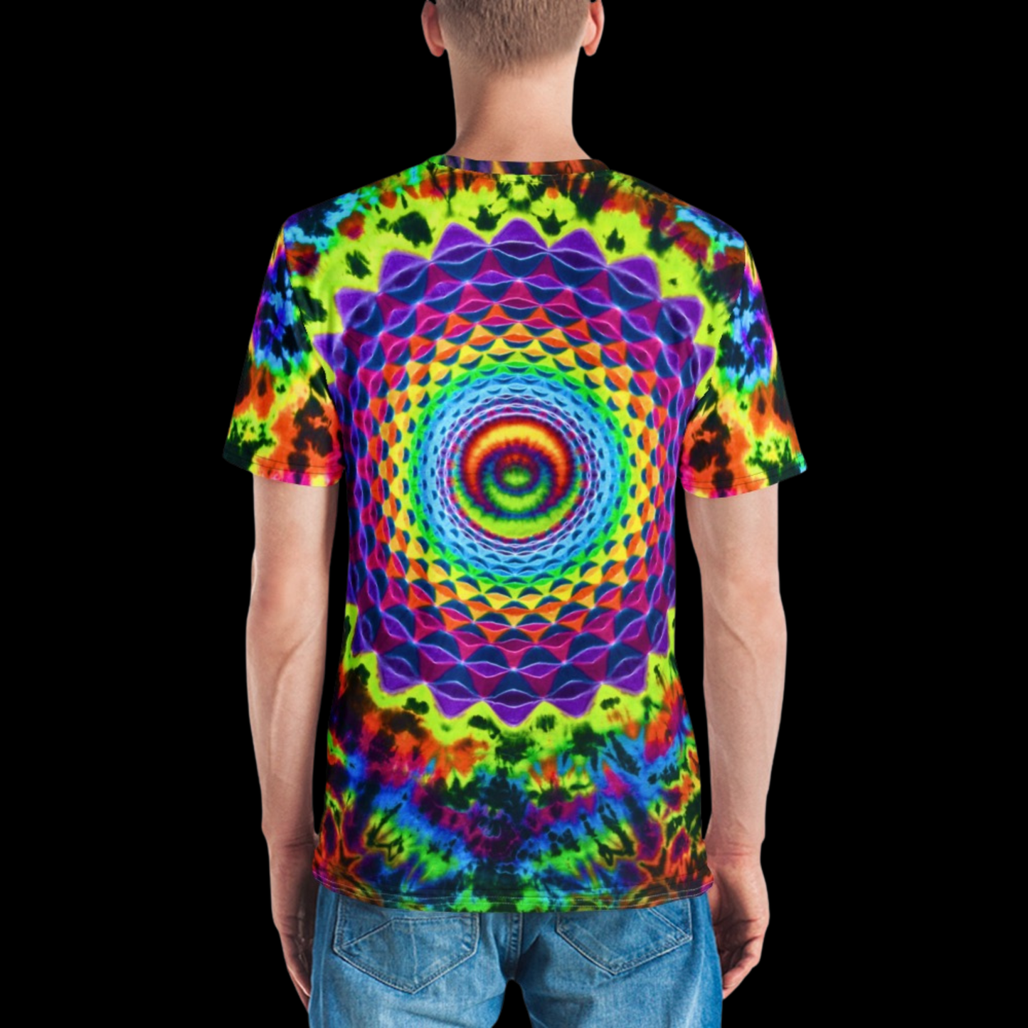 "Marios Magic Mushrooms" Poly Print T-Shirt