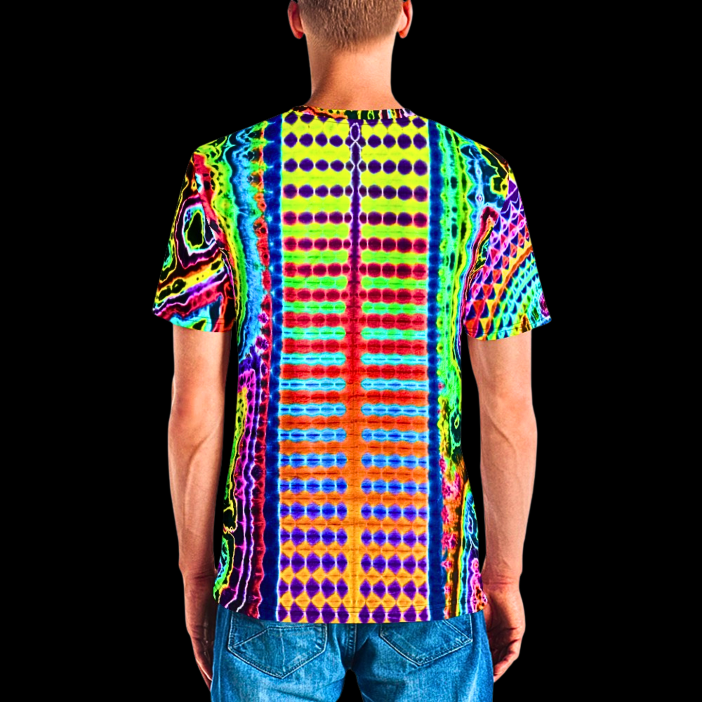 "A Killer Palette" Cotton Print T-Shirt (NOT HAND TIED AND DYED)