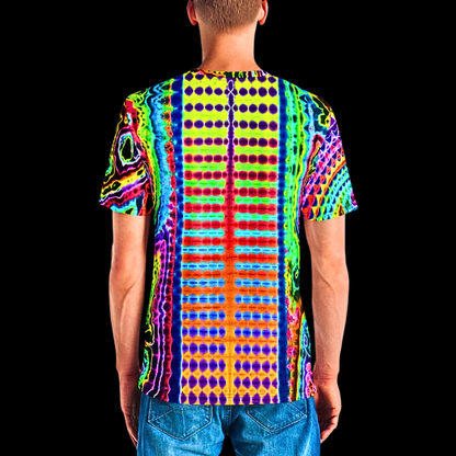 "A Killer Palette" Cotton Print T-Shirt (NOT HAND TIED AND DYED)